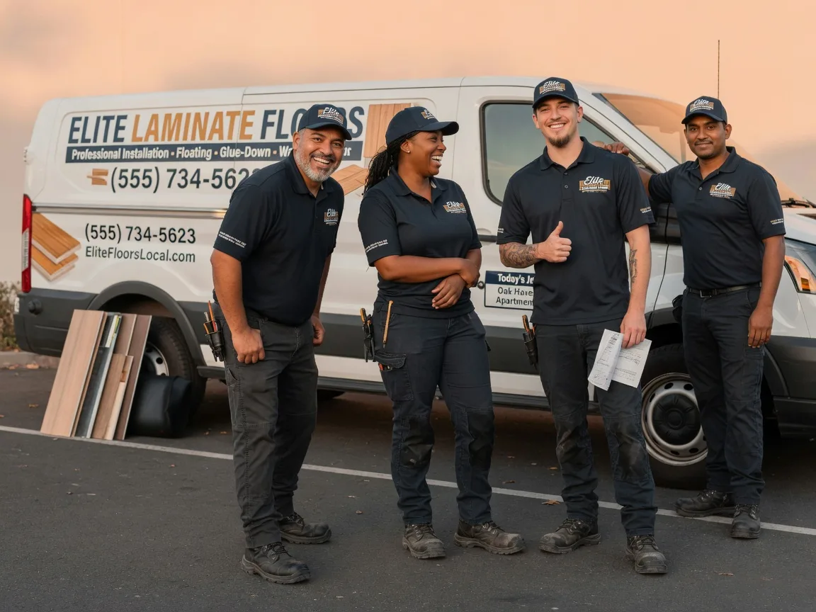 Laminate flooring installation company in Homeworth, OH